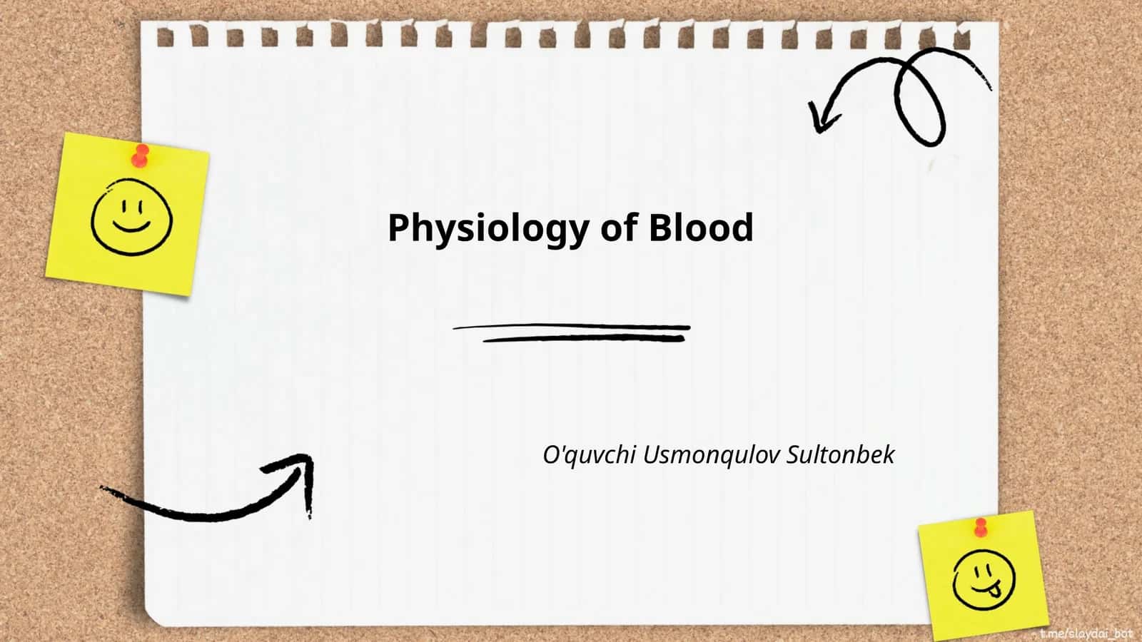 Physiology of Blood 1