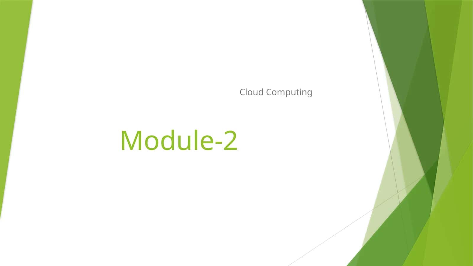Cloud Computing 1