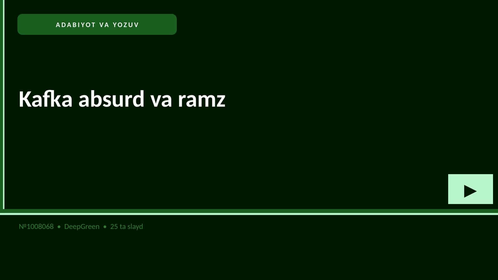 Kafka absurd va ramz 1