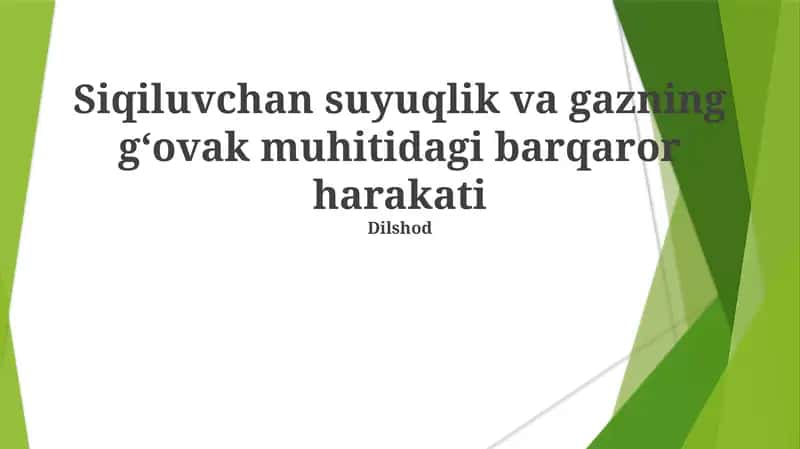 Sonli Modellashtirish Usullari 1