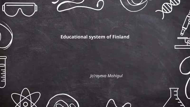 Educational system of Finland 1