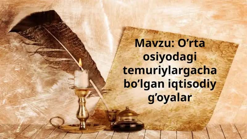 O'rtaosiyo dagi temuriylar 1