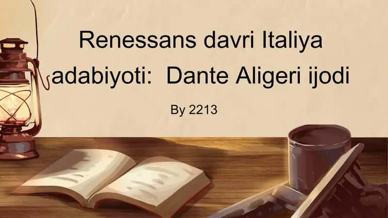G'arb adabiyoti 1
