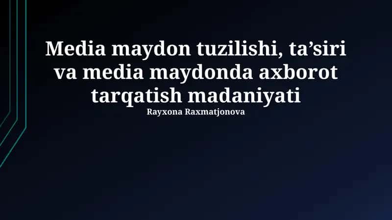 OAVning ta'siri 1