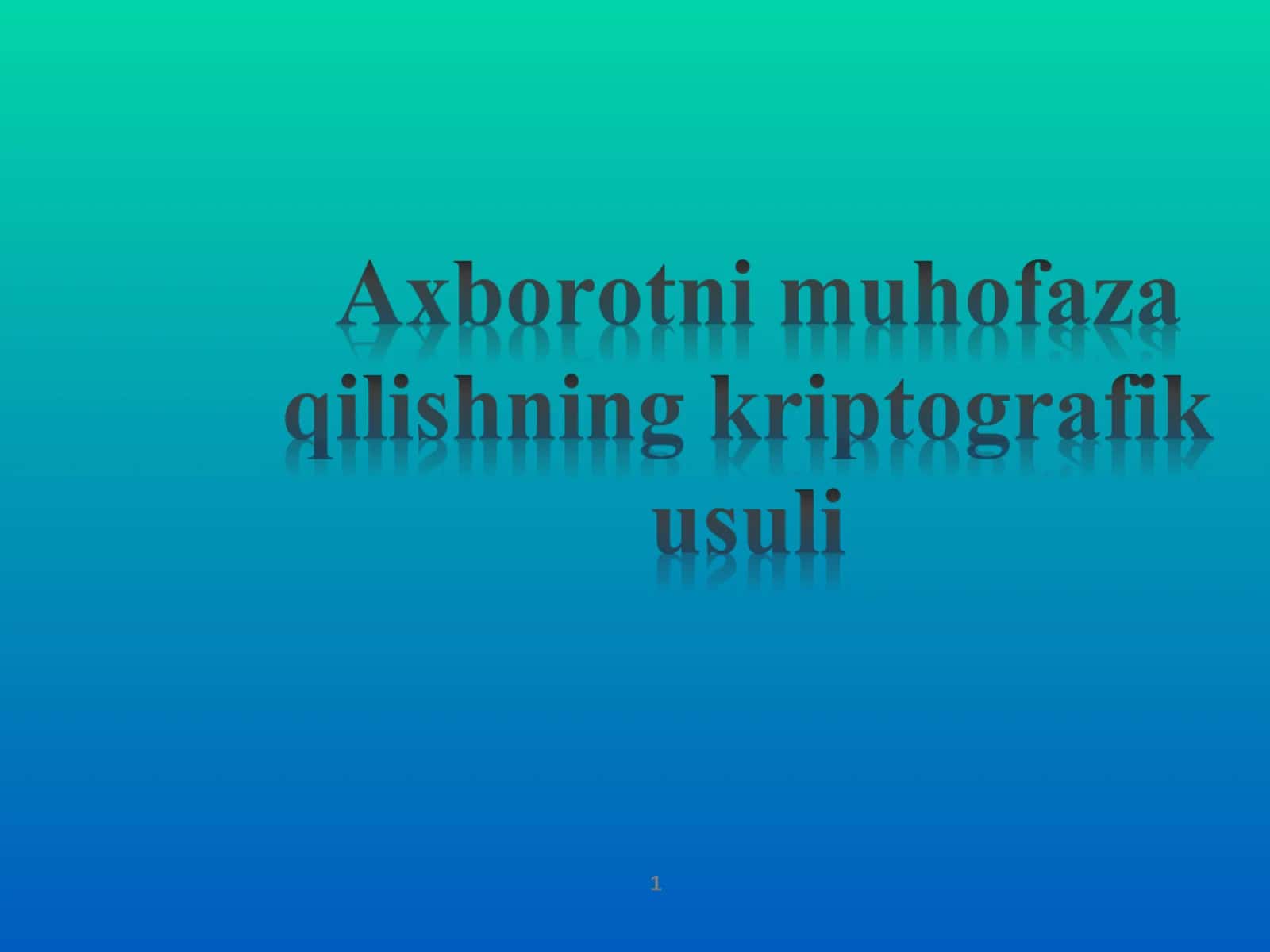 Ахbоrоtning mа'nikfunksiyаlаri 1