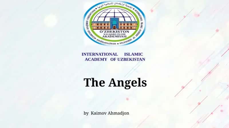 The Angels in Islam 1