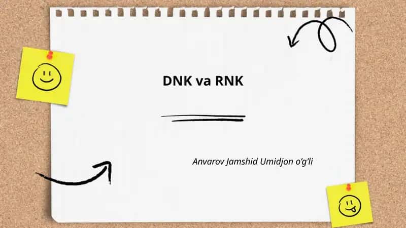 DNK va RNK 1