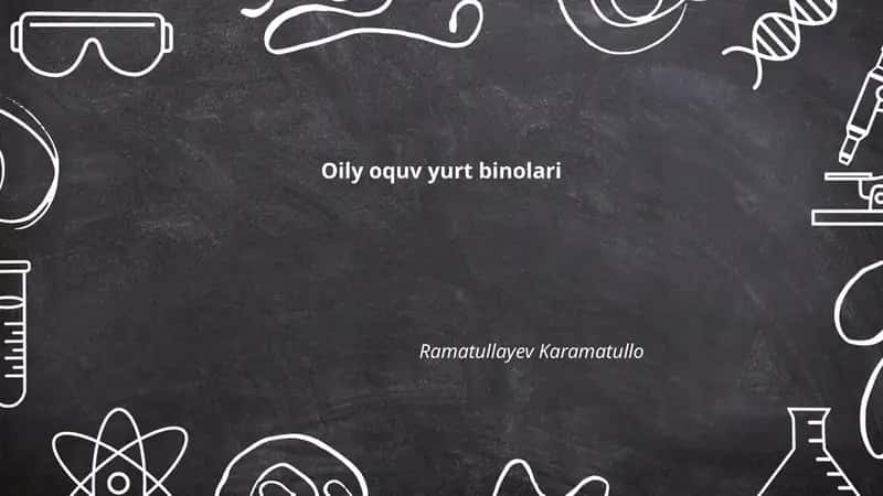 Oliy o'quv yurtlarining ekologik sog'lom joylashuvi 1