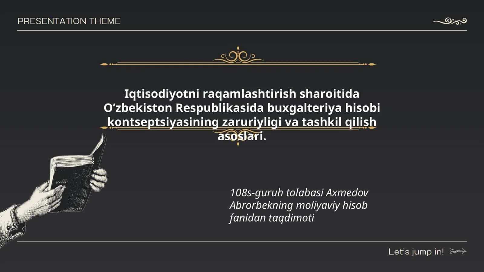 Taqdimotlar/Iqtisodiyot 1