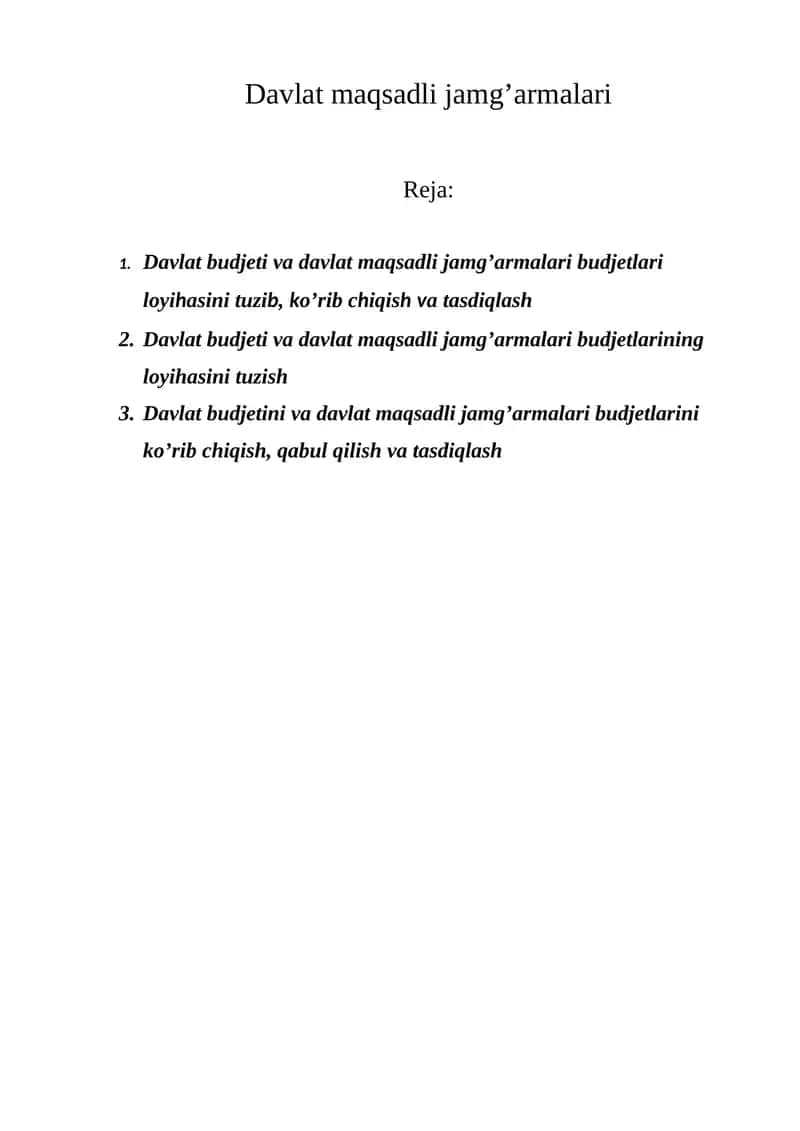 Davlat maqsadli jamg’armalari 1