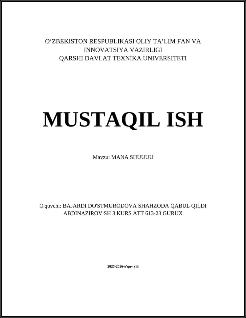 MANA SHUUUU 1