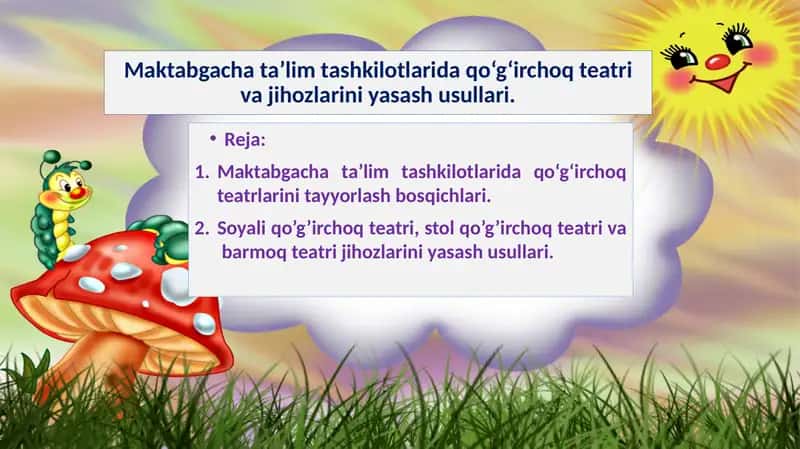 Maktabgachata’lim tashkilotlarida qo‘g‘irchoq teatri va jihozlarini yasash usullari 1