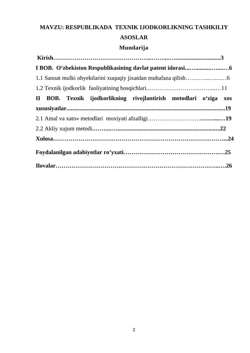 RESPUBLIKADA TEXNIK IJODKORLIKNING TASHKILIY ASOSLAR 1