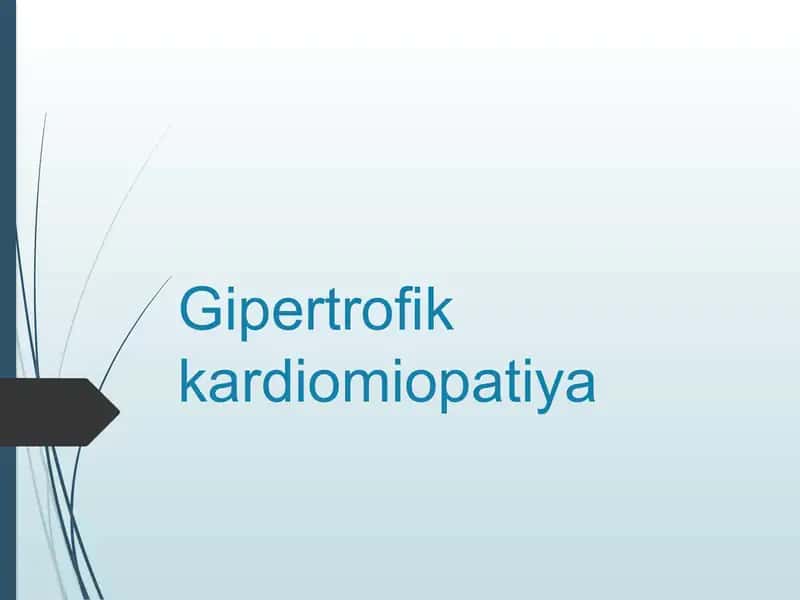 Gipertrofik kardiomiopatiya 1