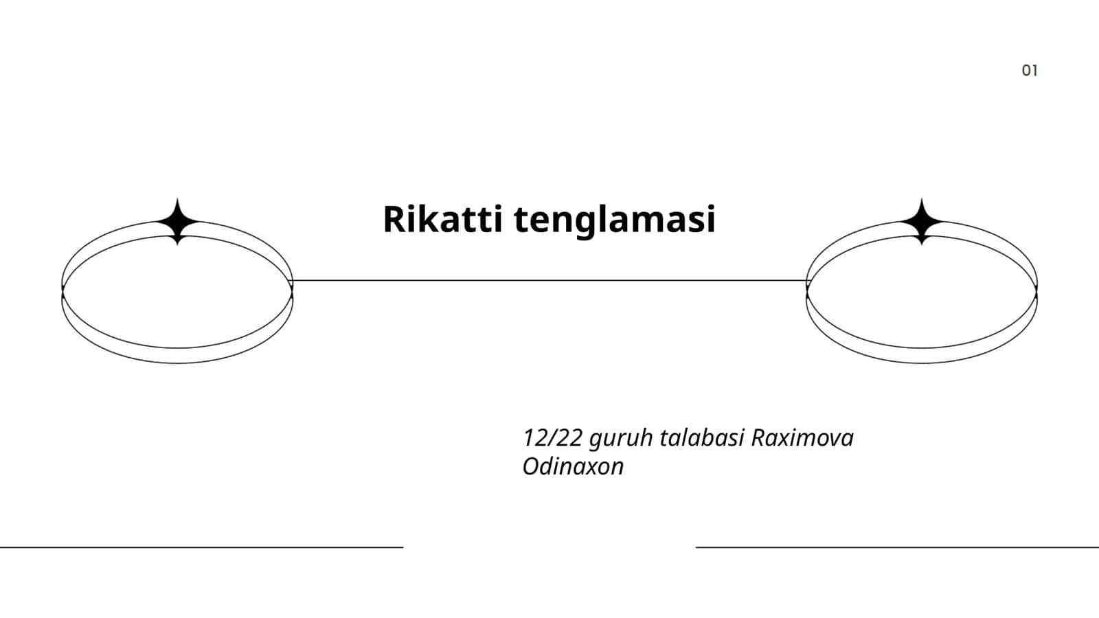 Rikatti tenglamasi 1