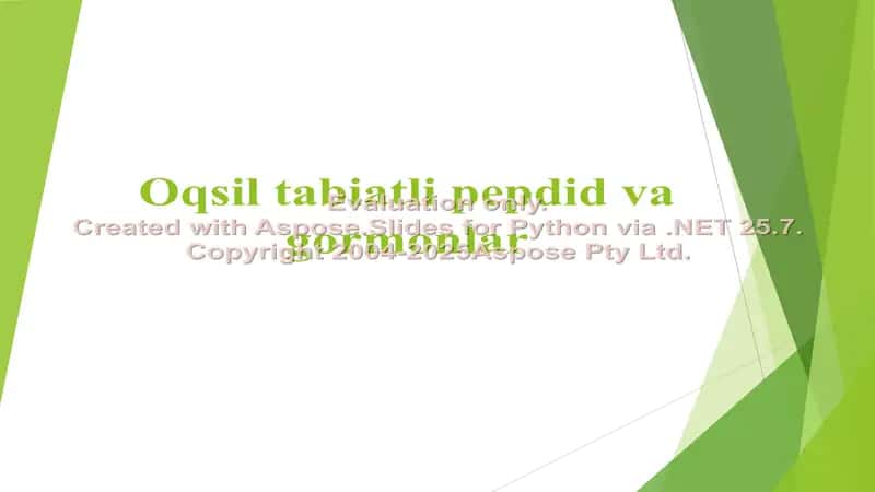 Oqsil va Pepdid 1