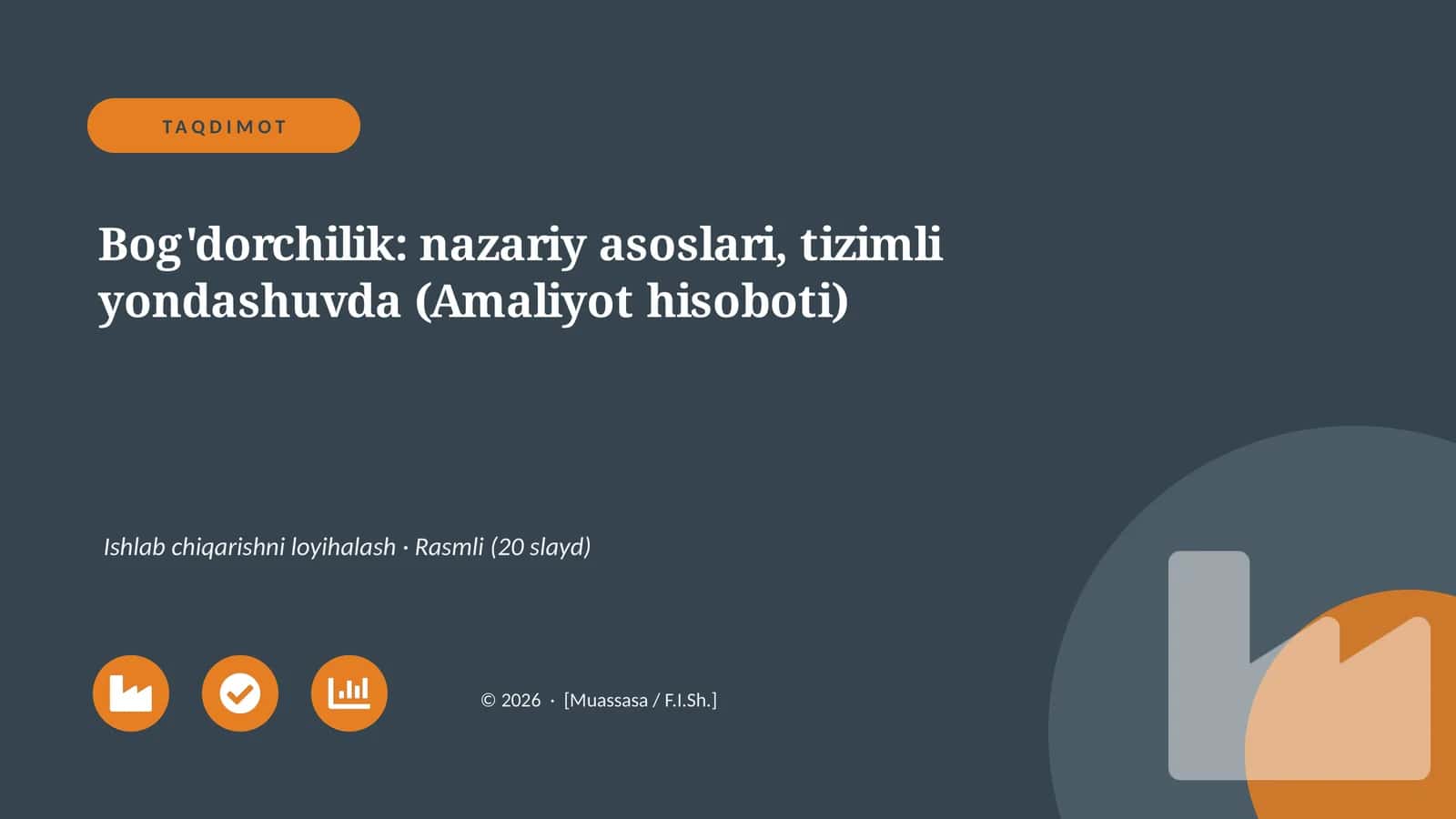 Bog'dorchilik: nazariy asoslari, tizimli yondashuvda 1