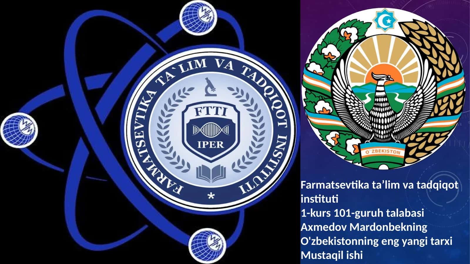 Farmatsevtikataʼlimvatadqiqotinstituti 1