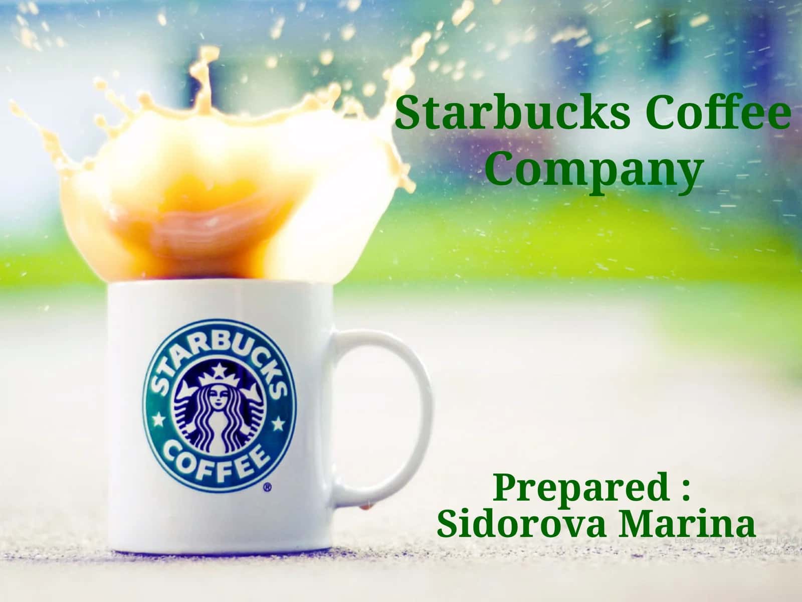 Starbucks Coffee Company 1