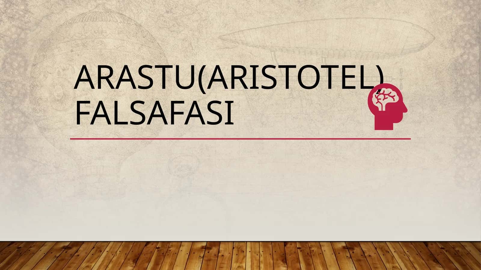 Arastu(Aristotel) falsafasi 1