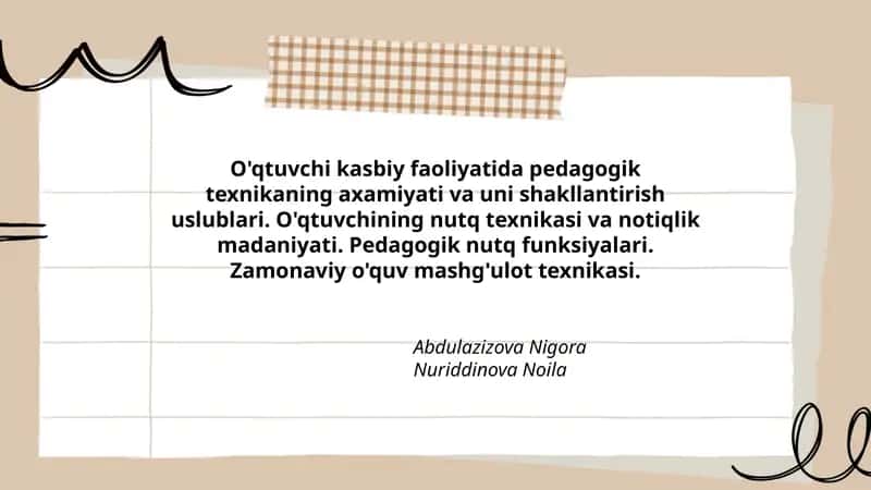Pedagogik Texnika 1