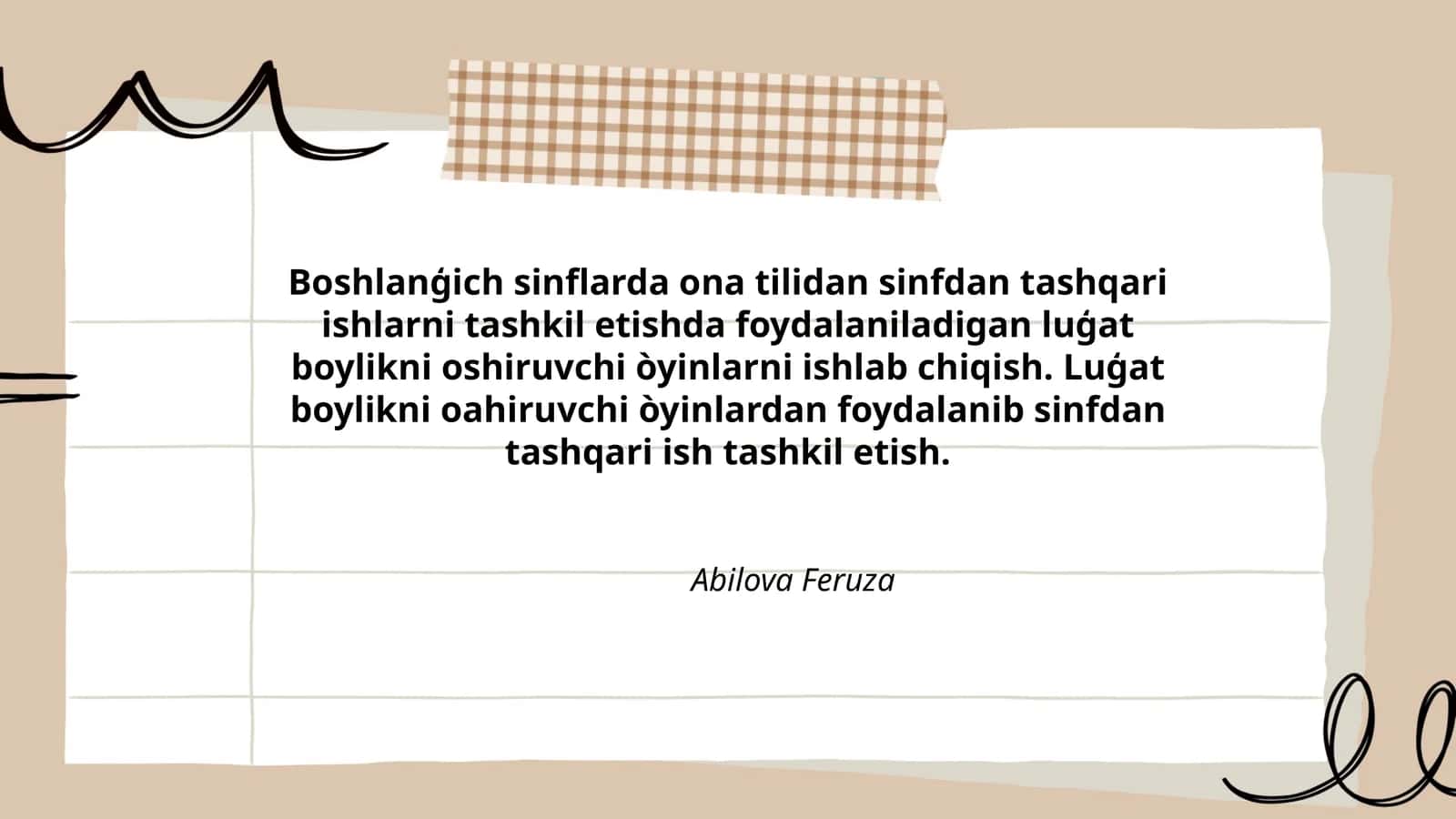 Luģat Boylikni Oshiruvchi Òyinlar 1
