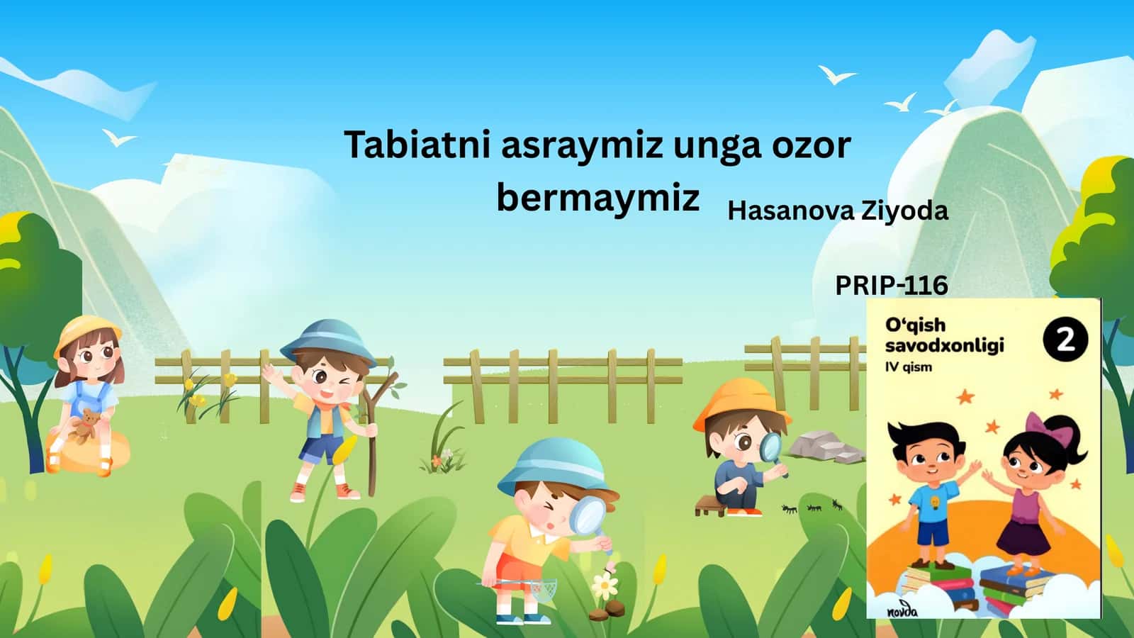 Tabiatni asraymiz unga ozor bermaymiz 1