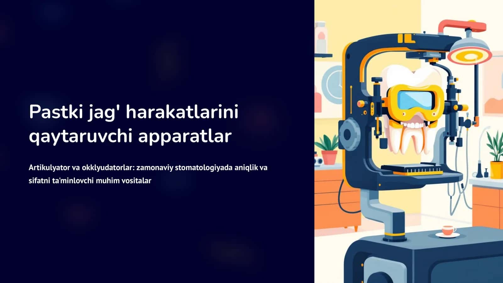 Pastki jag' harakatlarini qaytaruvchi apparatlar 1