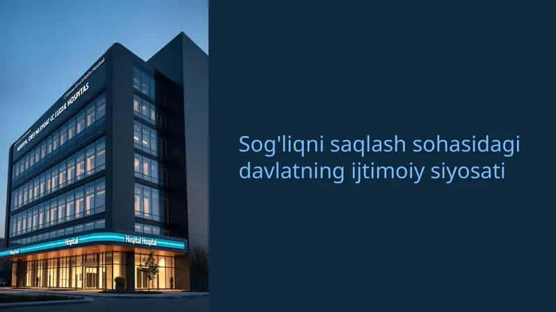 Sog'liqni saqlash sohasidagi davlatning ijtimoiy siyosati 1