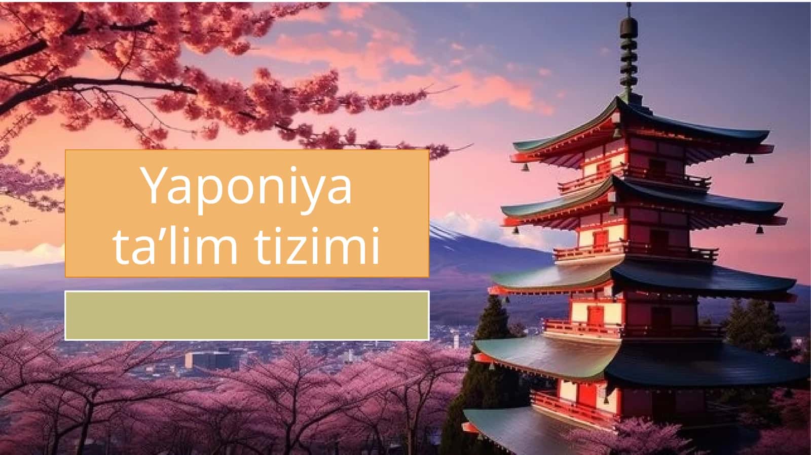 Yaponiyata’limtizimi 1