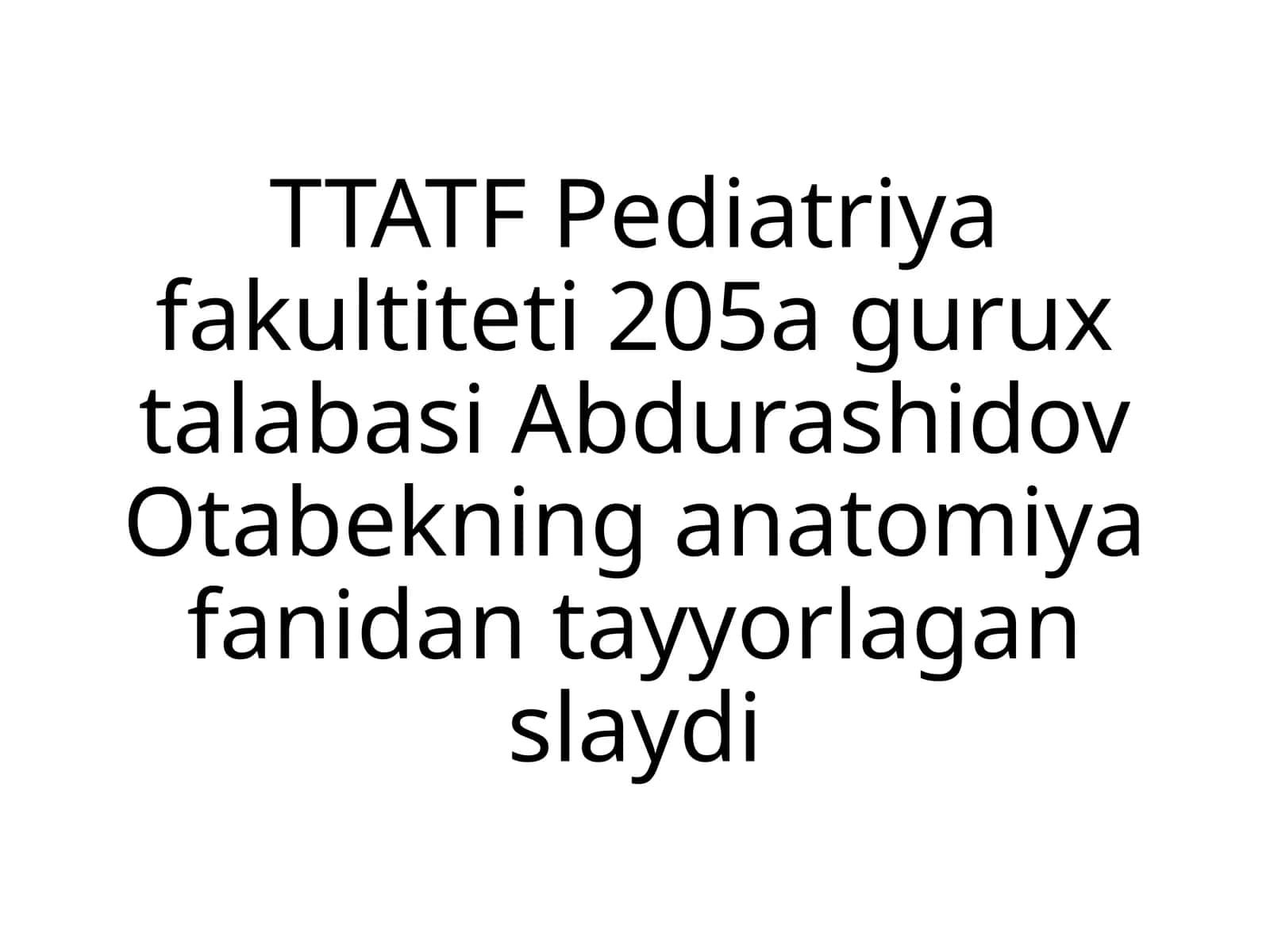 Miyacharivojlanish anatomiyasi 1