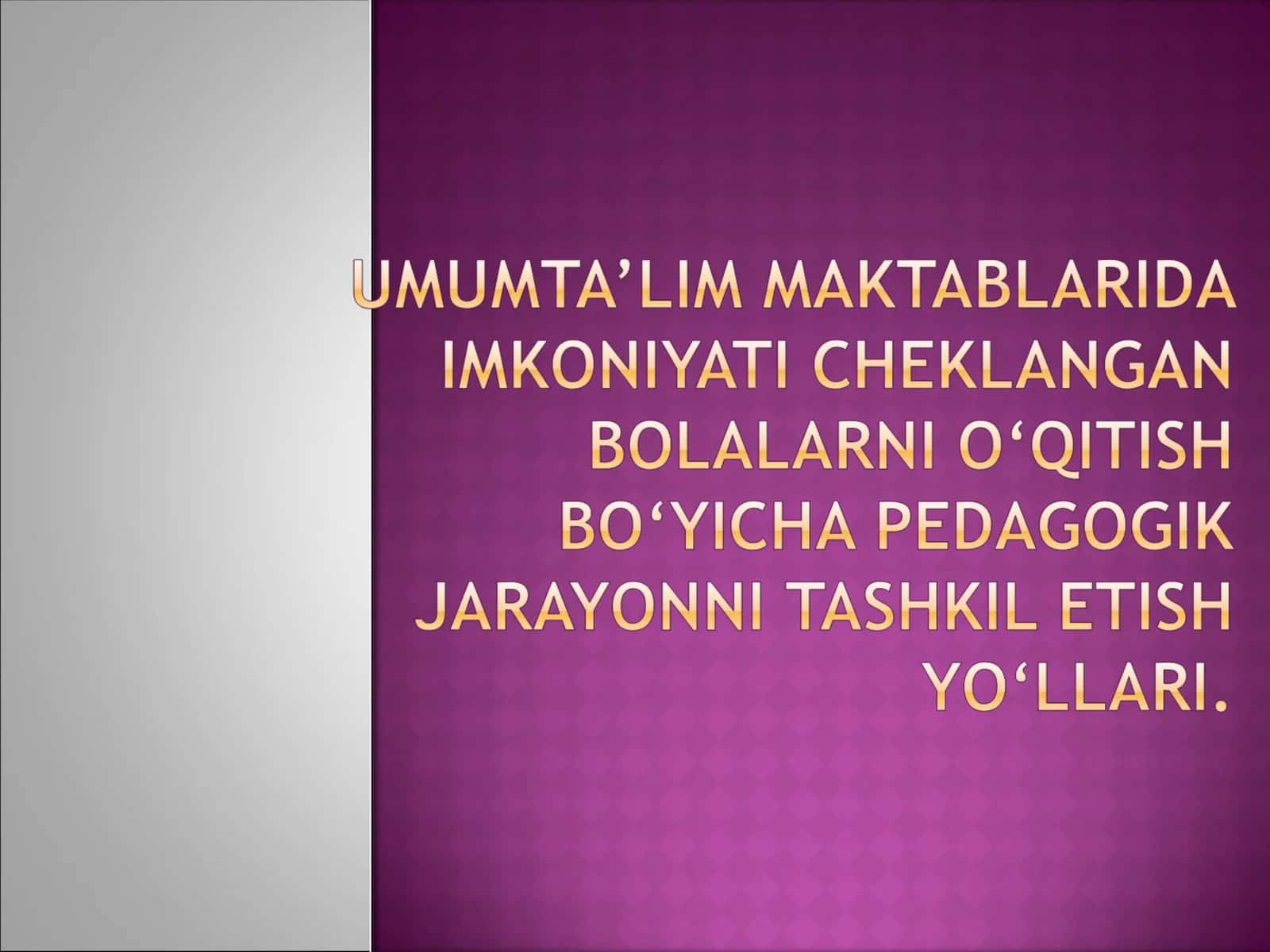 Inklyuziv ta’lim 1