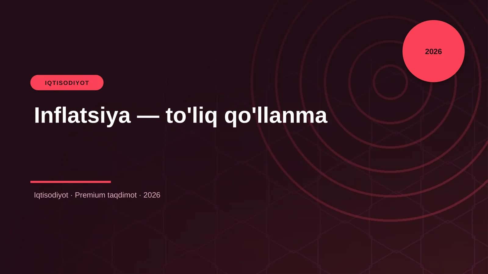 Inflatsiya — to'liq qo'llanma 1