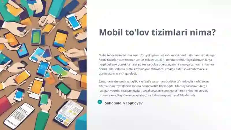Mobil to'lov tizimlari