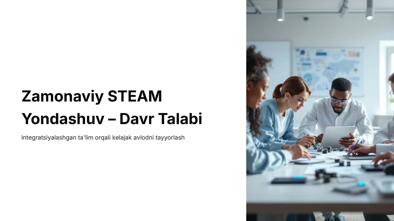 Zamonaviy STEAM Yondashuv – Davr Talabi 1