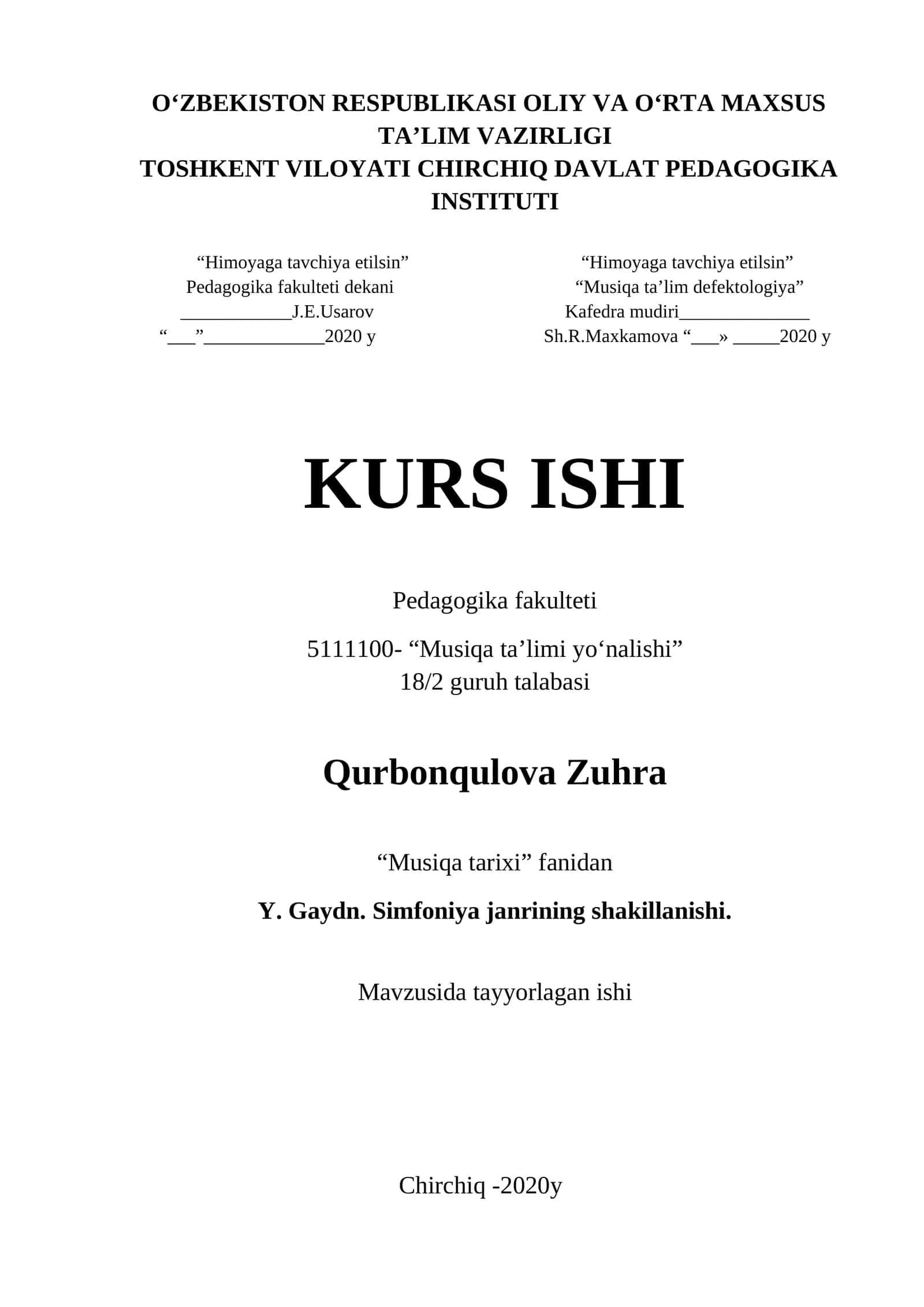 Musiqa tarixi 1
