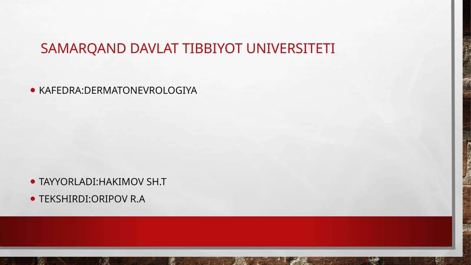Dermatonevrologiya 1