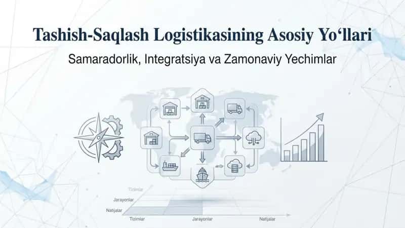Tashish va saqlash logistikasi 1