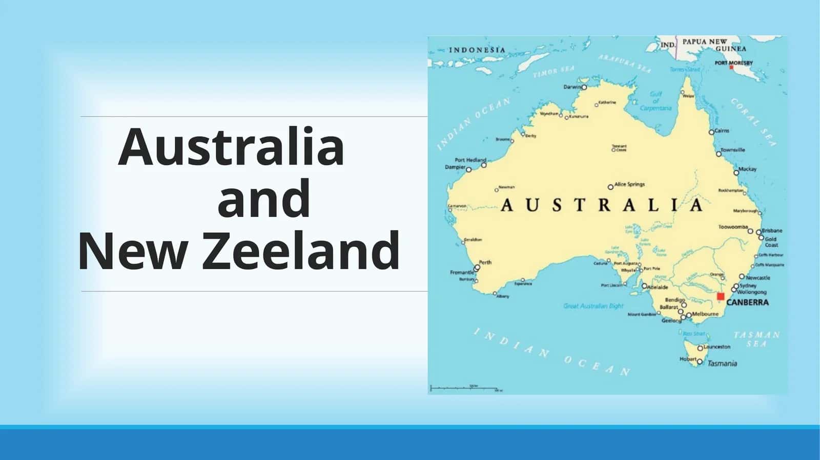 Australia and New Zealand 1