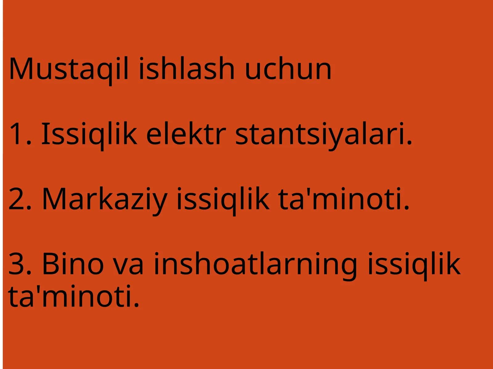 Issiqlik Elektr stantsiyasi 1