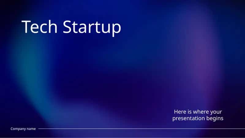 Presentation Resources for Tech Startup 1