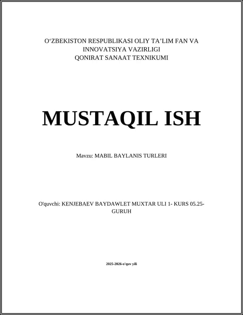 MABIL BAYLANIS TURLERI 1