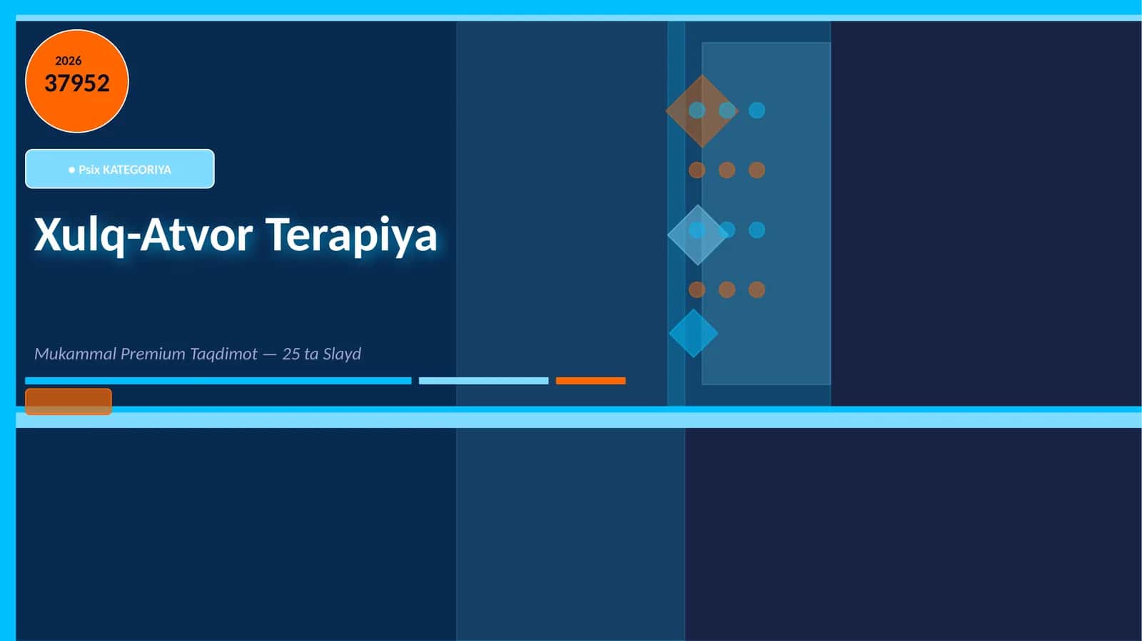 Xulq-Atvor Terapiya 1