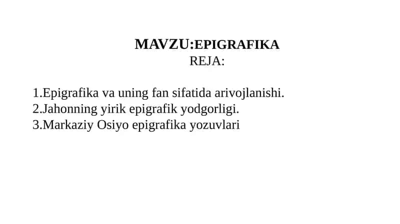 EPIGRAFIKA 1