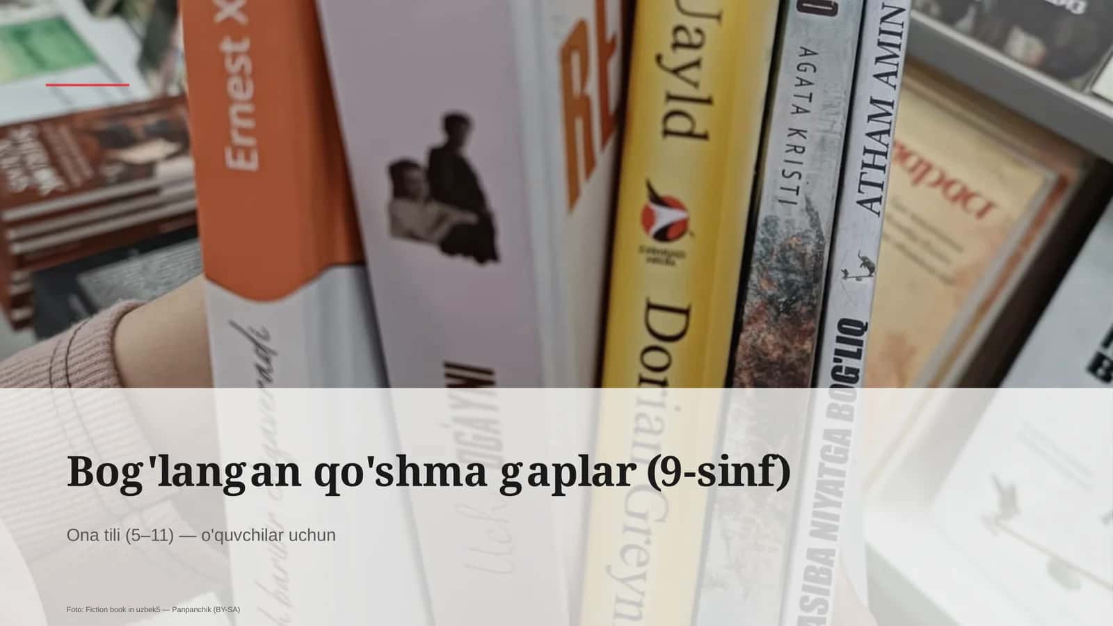 Bog'langan qo'shma gaplar (9-sinf) 1