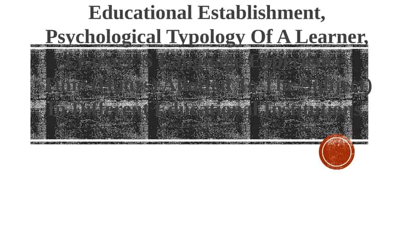 Condition Of Teaching 1