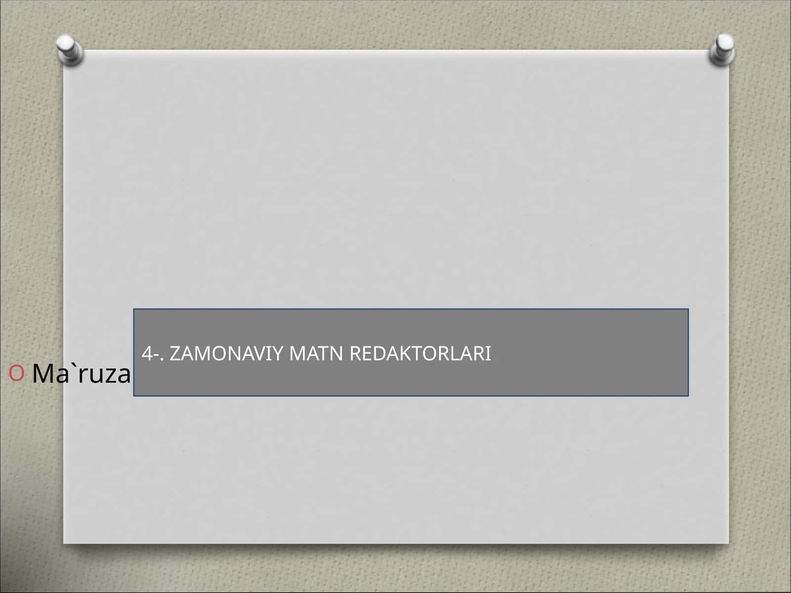 Matn redaktorlari 1