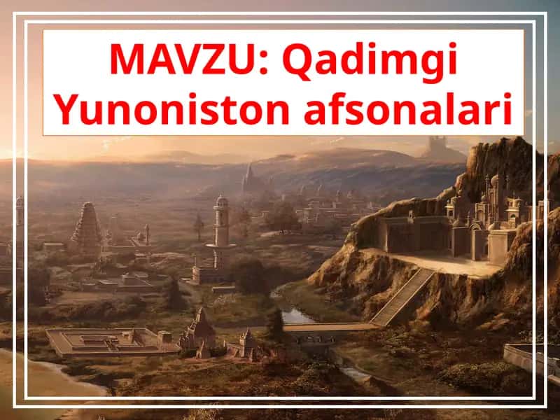 Qadimgi Yunoniston afsonalari 1