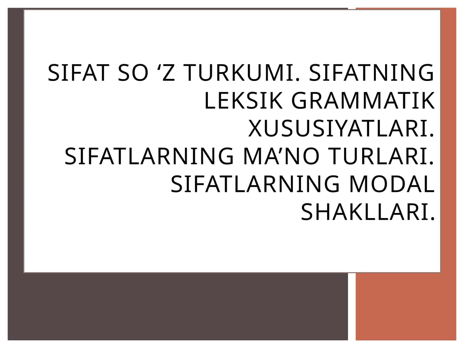 Madrim Hamrayev. Ona tili. Toshkent 2018 1
