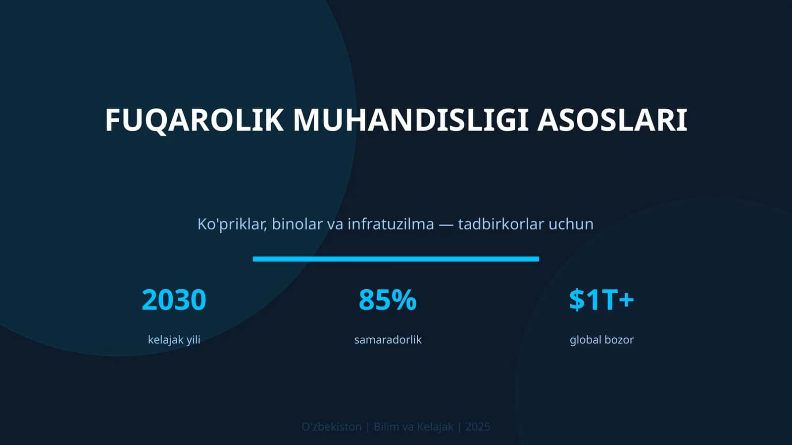 FUQAROLIK MUHANDISLIGI ASOSLARI 1